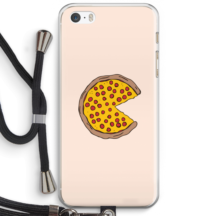 You Complete Me #2: iPhone 5 / 5S / SE Transparant Hoesje met koord