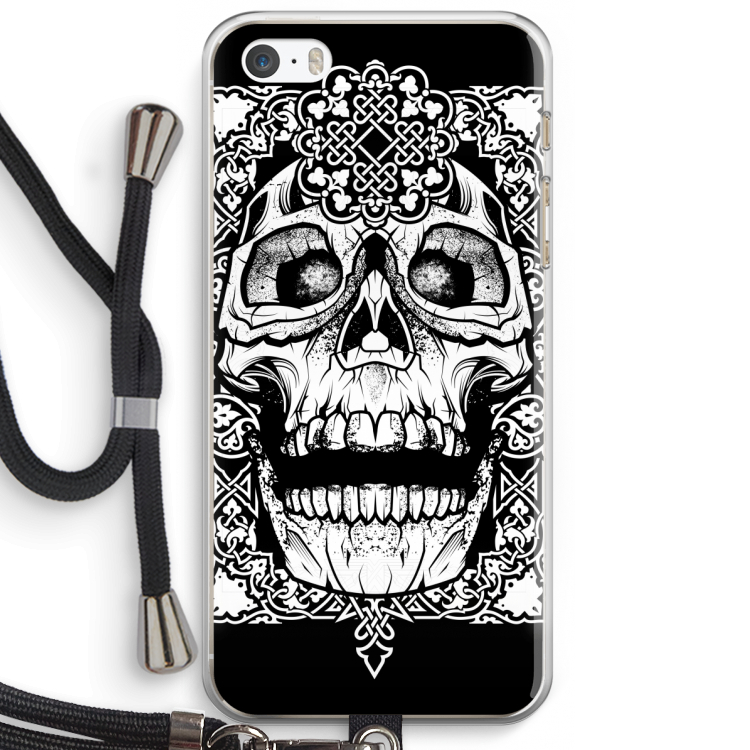 Seek & Destroy: iPhone 5 / 5S / SE Transparant Hoesje met koord