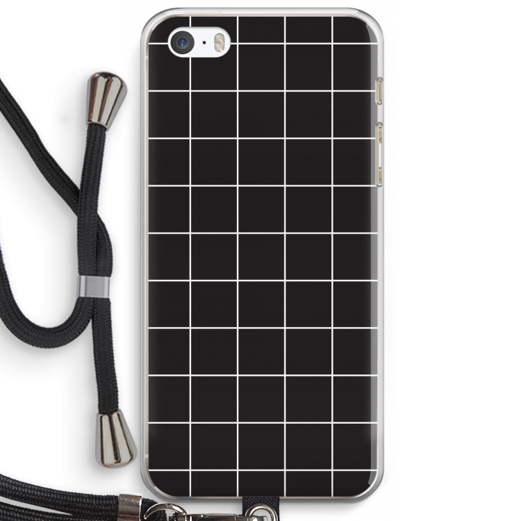 Rooster 2: iPhone 5 / 5S / SE Transparant Hoesje met koord