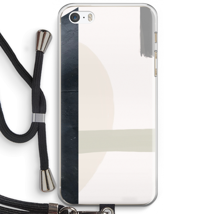 Baca: iPhone 5 / 5S / SE Transparant Hoesje met koord