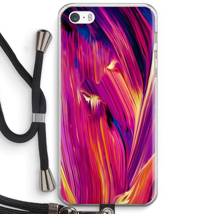 Phoenix: iPhone 5 / 5S / SE Transparant Hoesje met koord