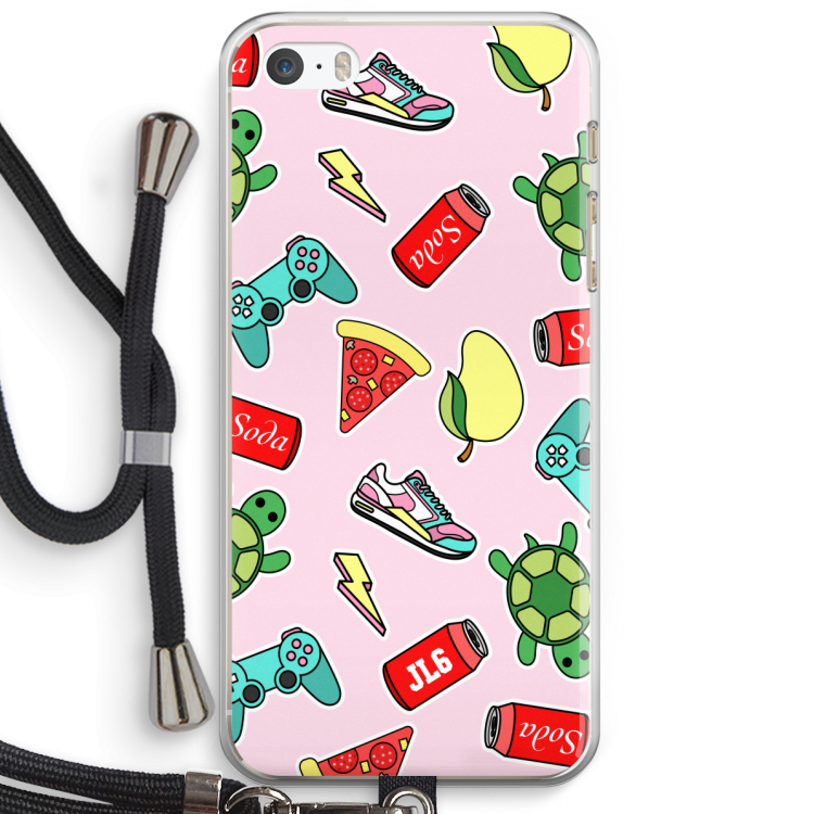 Things Jamie Loves: iPhone 5 / 5S / SE Transparant Hoesje met koord