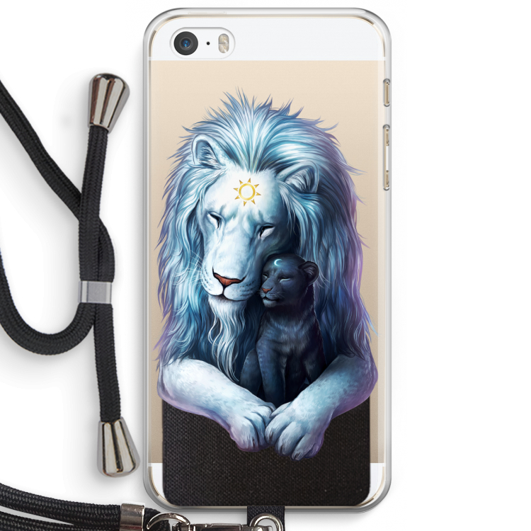 Child Of Light: iPhone 5 / 5S / SE Transparant Hoesje met koord