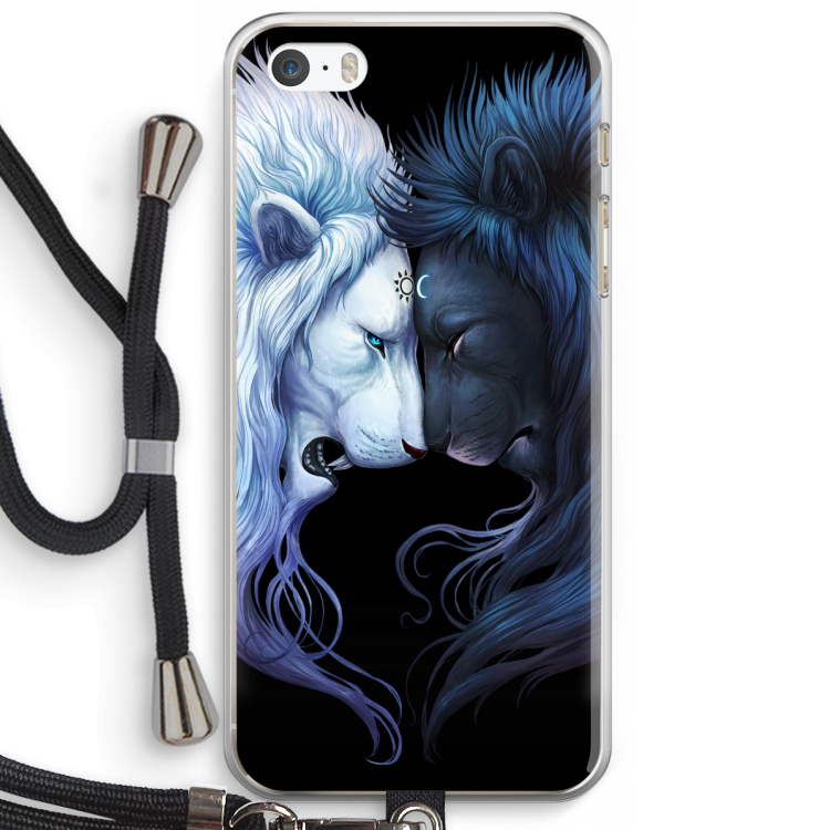 Brotherhood: iPhone 5 / 5S / SE Transparant Hoesje met koord