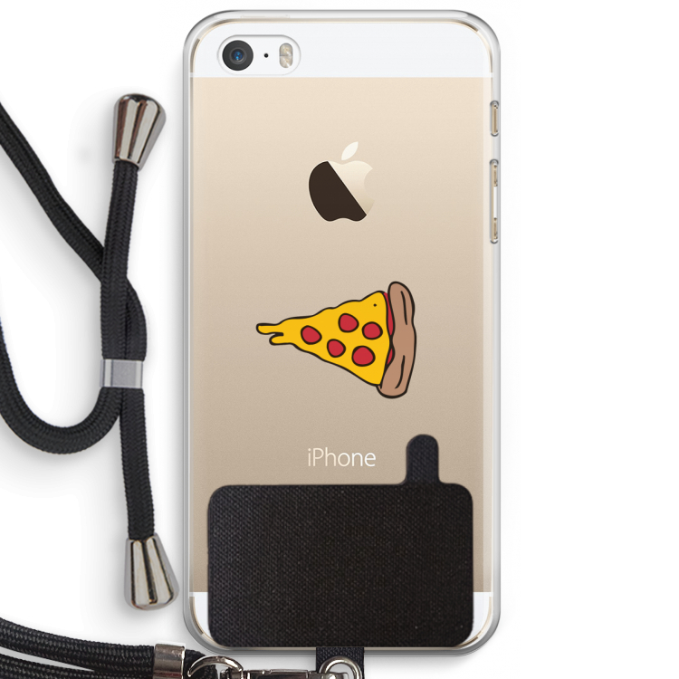 You Complete Me #1: iPhone 5 / 5S / SE Transparant Hoesje met koord