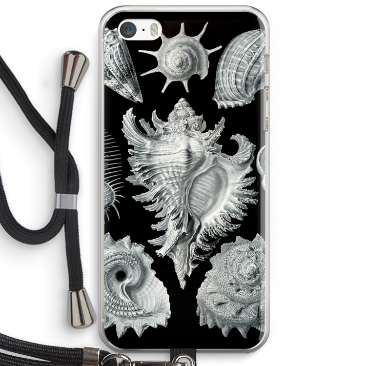 Haeckel Prosobranchia: iPhone 5 / 5S / SE Transparant Hoesje met koord
