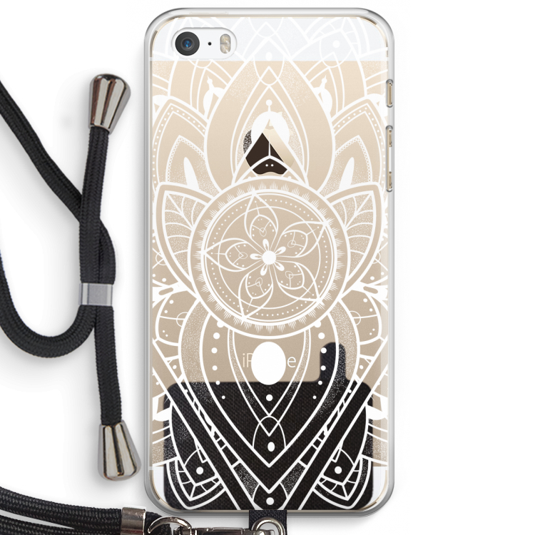 It's Complicated: iPhone 5 / 5S / SE Transparant Hoesje met koord