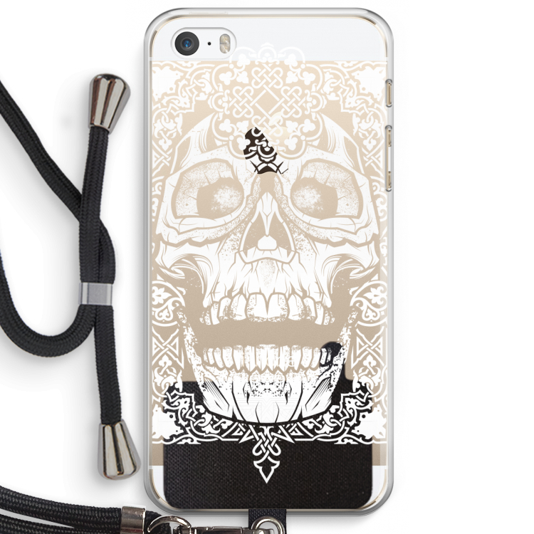 Seek & Destroy: iPhone 5 / 5S / SE Transparant Hoesje met koord