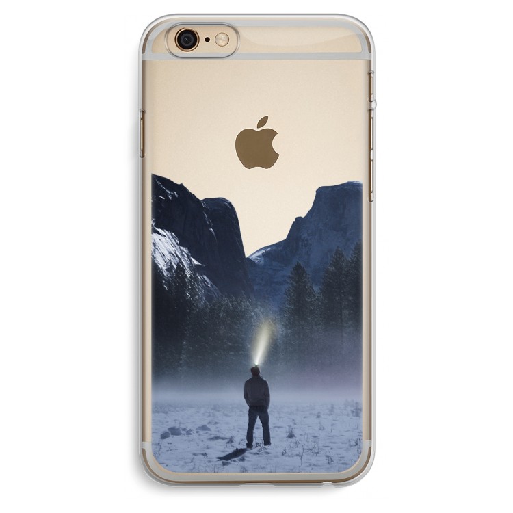 Wanderlust: iPhone 6 Plus / 6S Plus Transparant Hoesje