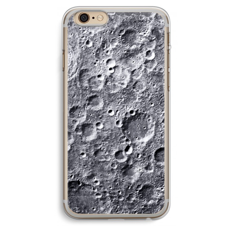 Maanlandschap: iPhone 6 Plus / 6S Plus Transparant Hoesje