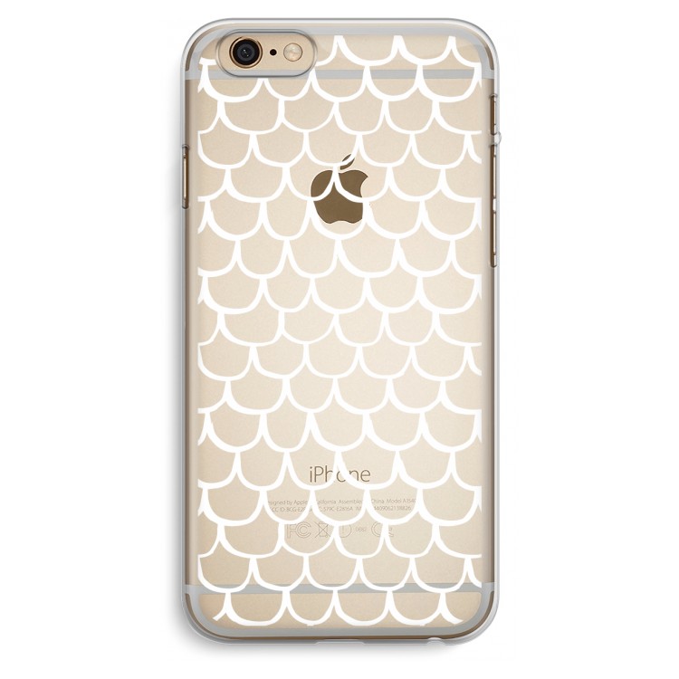 Dakpannetjes: iPhone 6 Plus / 6S Plus Transparant Hoesje