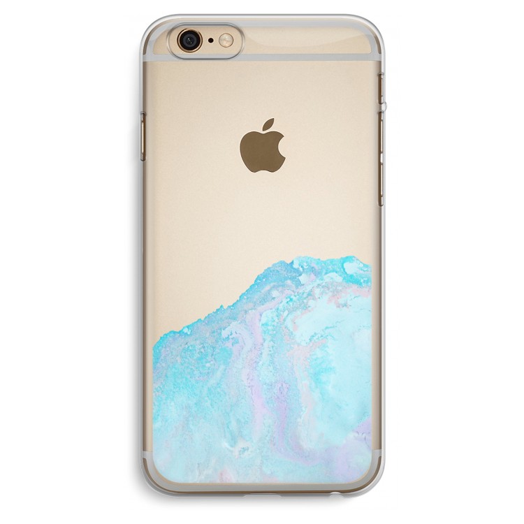 Fantasie pastel: iPhone 6 Plus / 6S Plus Transparant Hoesje