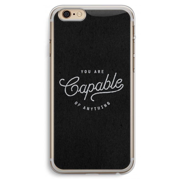 Capable: iPhone 6 Plus / 6S Plus Transparant Hoesje