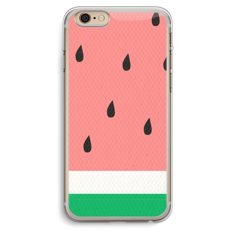 Watermeloen: iPhone 6 Plus / 6S Plus Transparant Hoesje
