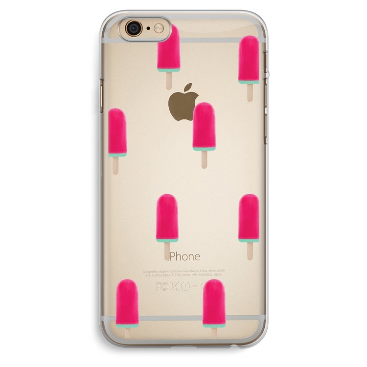 Waterijsje: iPhone 6 Plus / 6S Plus Transparant Hoesje