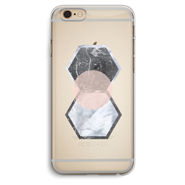 Creatieve toets: iPhone 6 Plus / 6S Plus Transparant Hoesje