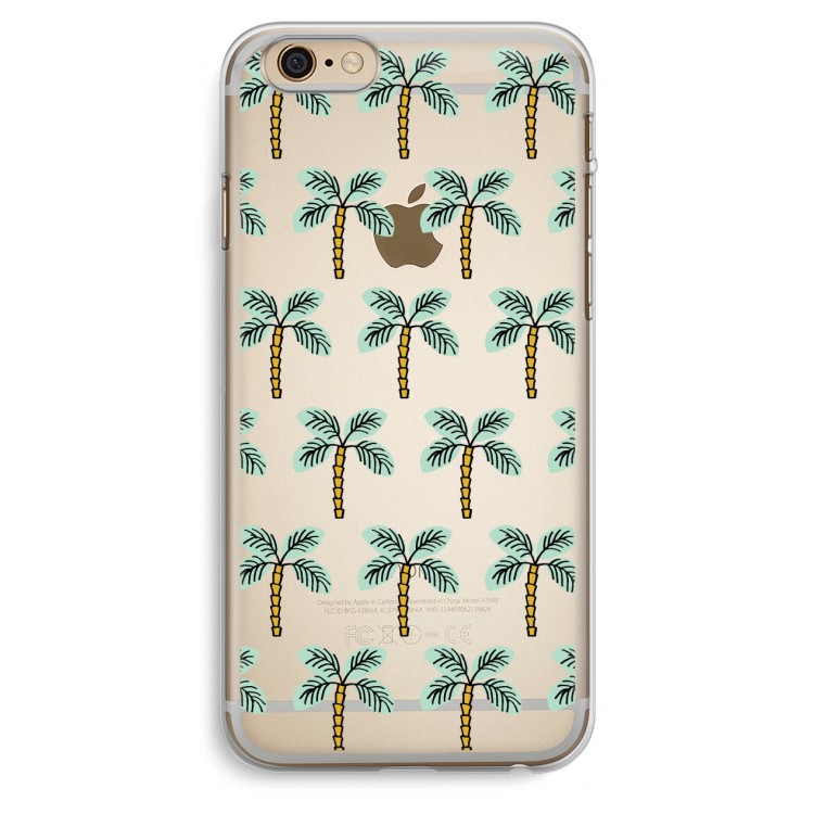 Paradise: iPhone 6 Plus / 6S Plus Transparant Hoesje