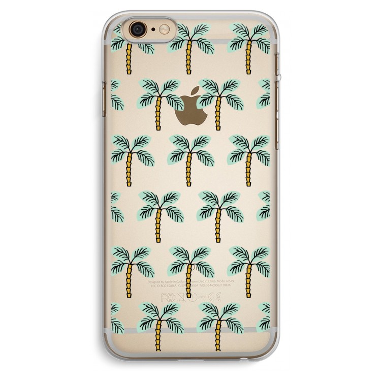 Paradise: iPhone 6 Plus / 6S Plus Transparant Hoesje