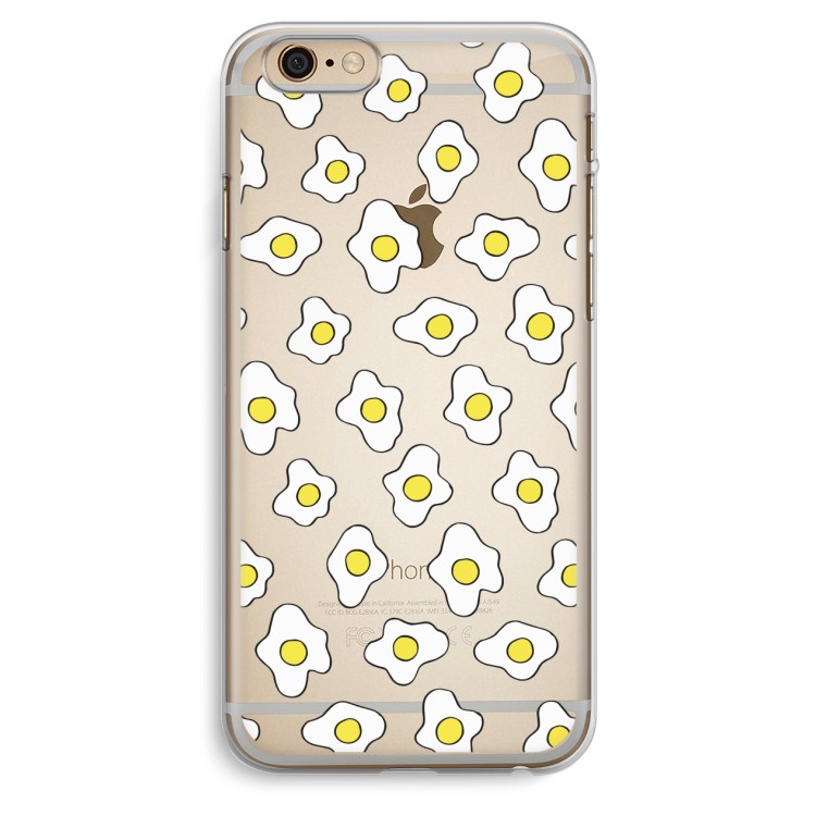 Spiegeleitjes: iPhone 6 Plus / 6S Plus Transparant Hoesje