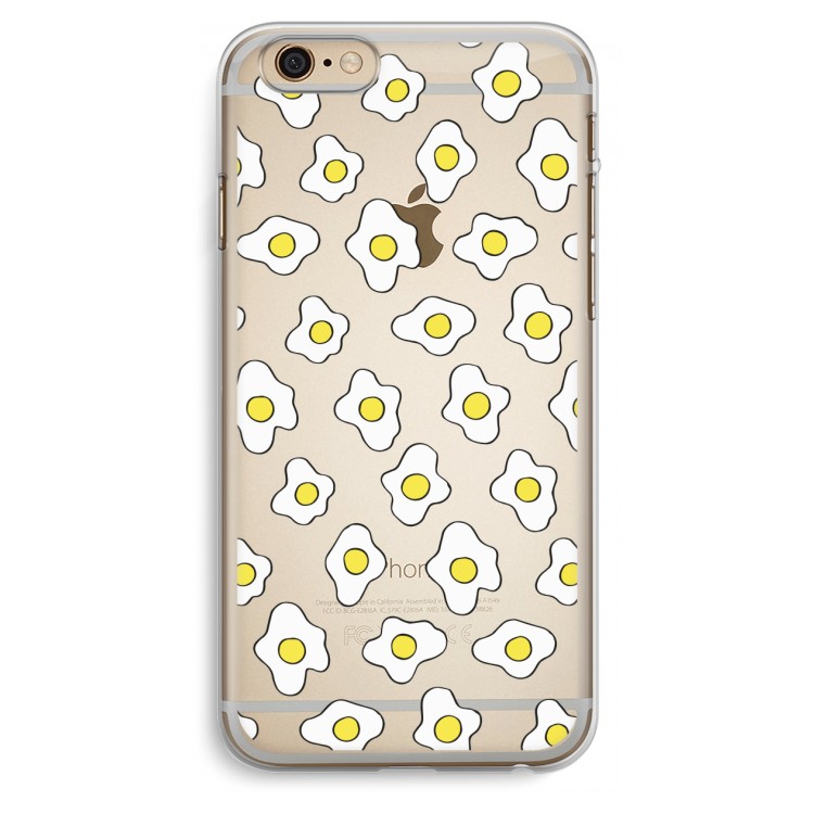 Spiegeleitjes: iPhone 6 Plus / 6S Plus Transparant Hoesje