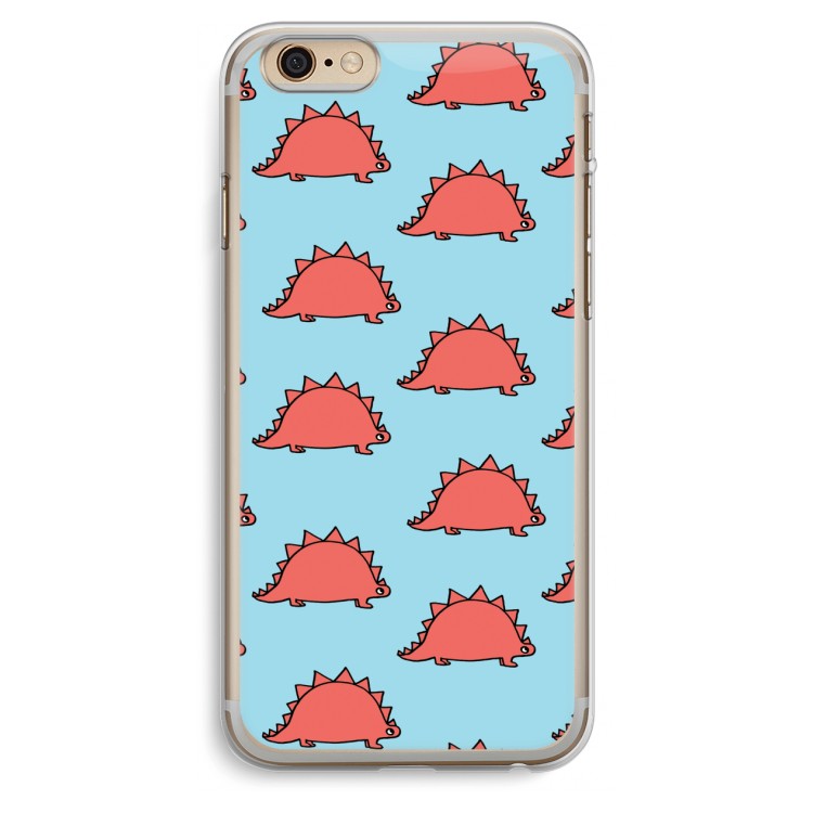 Dinosawrr: iPhone 6 Plus / 6S Plus Transparant Hoesje
