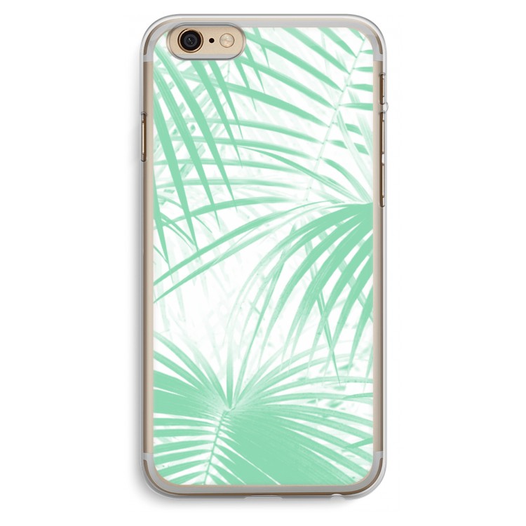 Palmbladeren: iPhone 6 Plus / 6S Plus Transparant Hoesje