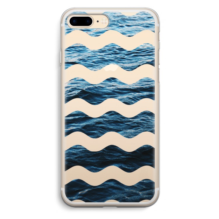 Oceaan: iPhone 7 Plus Transparant Hoesje