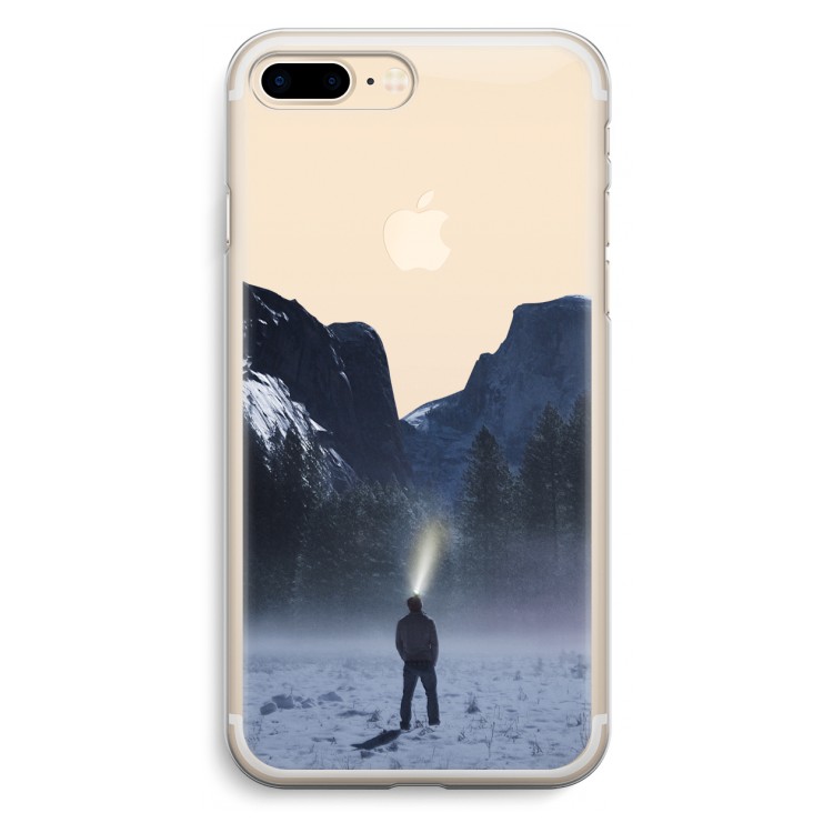 Wanderlust: iPhone 7 Plus Transparant Hoesje