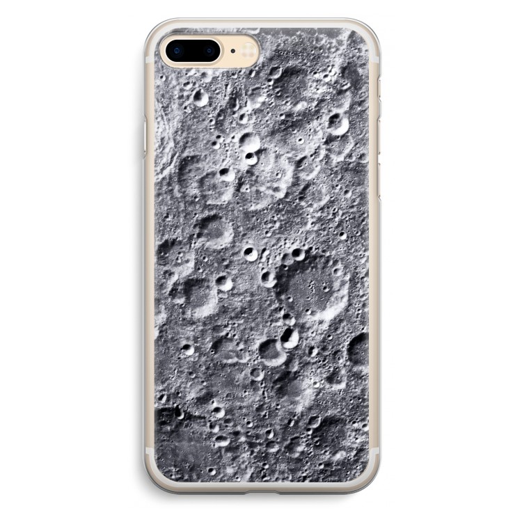 Maanlandschap: iPhone 7 Plus Transparant Hoesje
