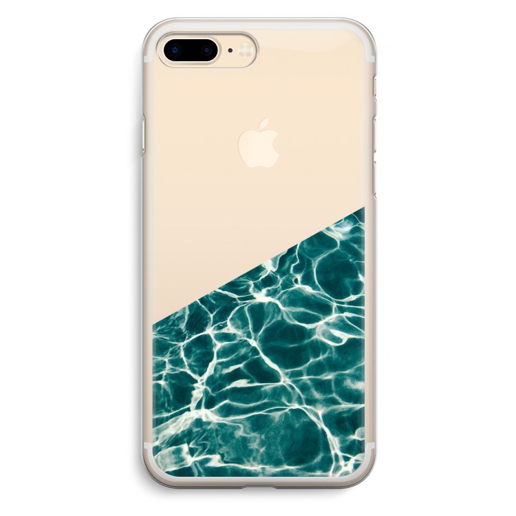Weerkaatsing water: iPhone 7 Plus Transparant Hoesje