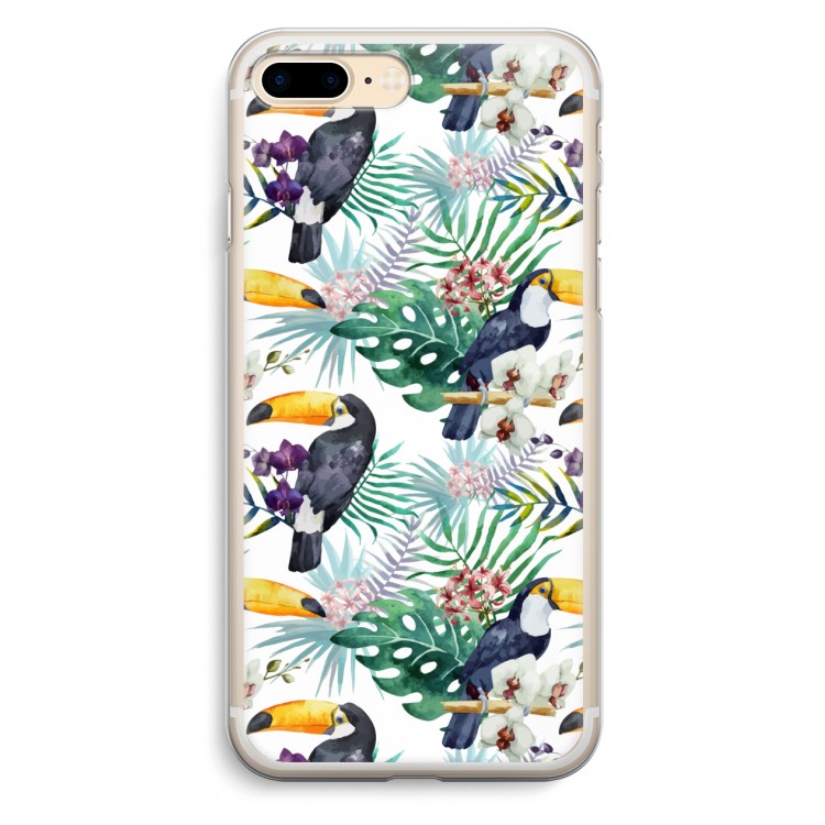 Tukans: iPhone 7 Plus Transparant Hoesje