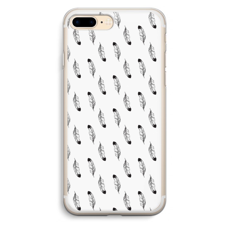 Pluimen: iPhone 7 Plus Transparant Hoesje