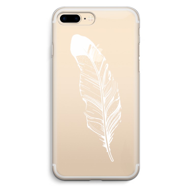 Pluim: iPhone 7 Plus Transparant Hoesje