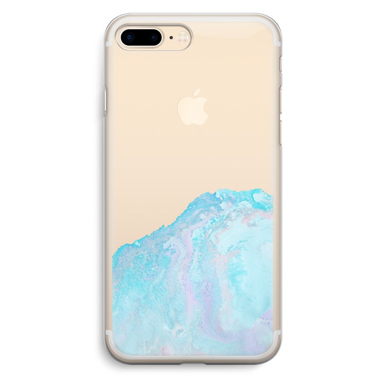 Fantasie pastel: iPhone 7 Plus Transparant Hoesje