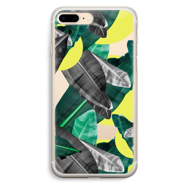 Fantasie jungle: iPhone 7 Plus Transparant Hoesje