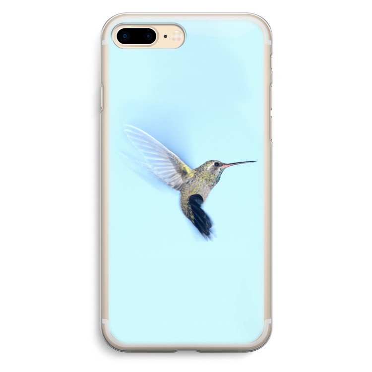 Kolibri: iPhone 7 Plus Transparant Hoesje
