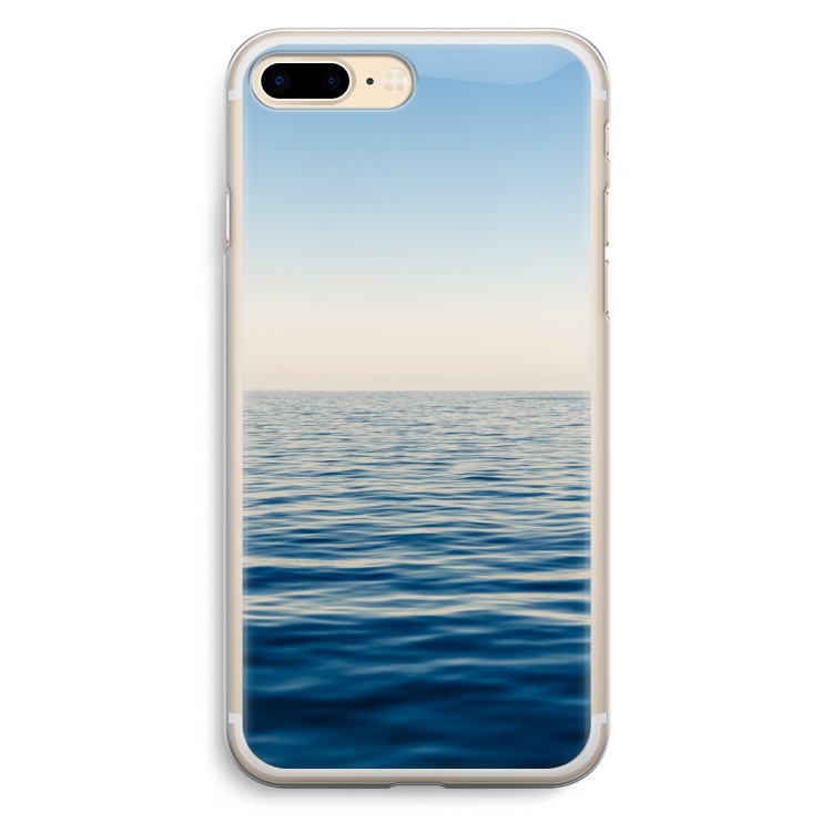 Water horizon: iPhone 7 Plus Transparant Hoesje
