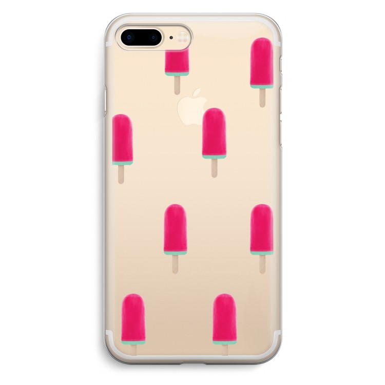 Waterijsje: iPhone 7 Plus Transparant Hoesje