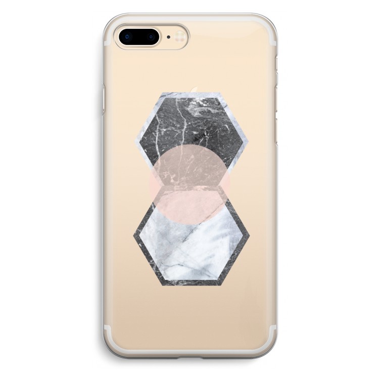 Creatieve toets: iPhone 7 Plus Transparant Hoesje
