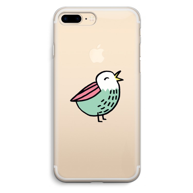 Birdy: iPhone 7 Plus Transparant Hoesje