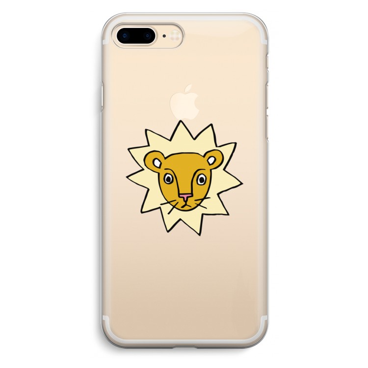 Kleine leeuw: iPhone 7 Plus Transparant Hoesje