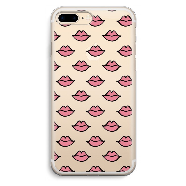 Lipjes: iPhone 7 Plus Transparant Hoesje