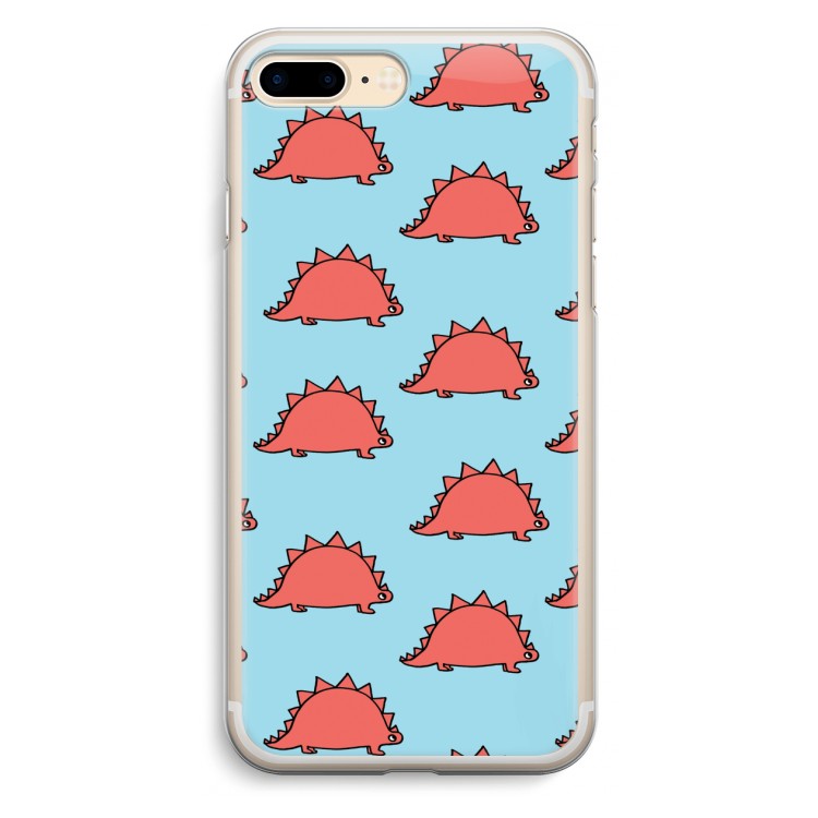 Dinosawrr: iPhone 7 Plus Transparant Hoesje