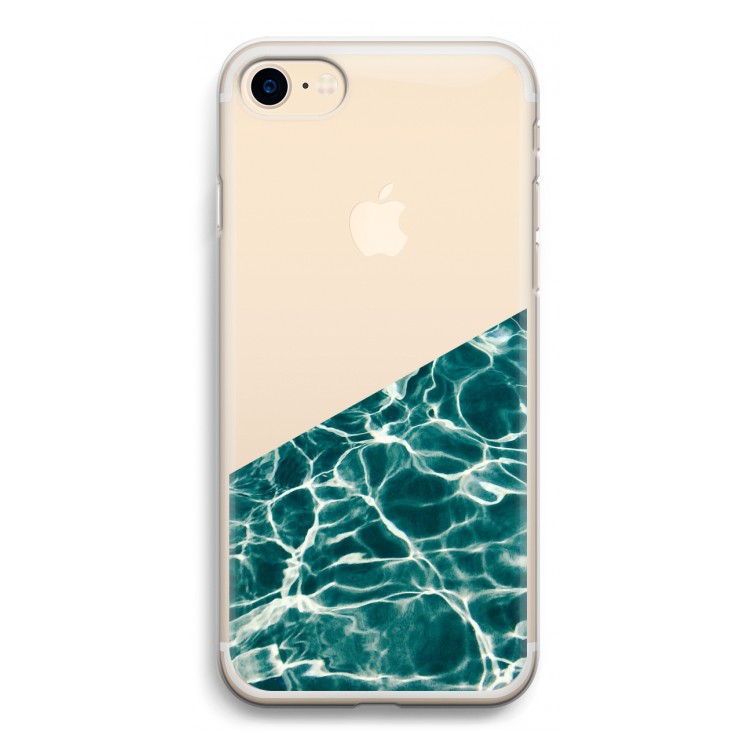 Weerkaatsing water: iPhone 7 Transparant Hoesje