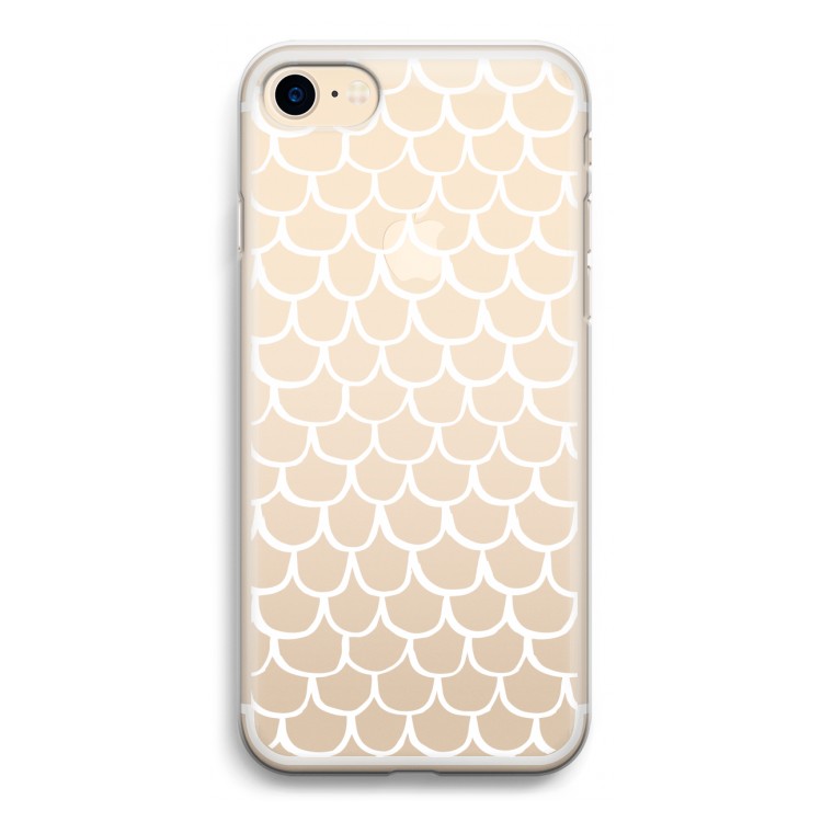 Dakpannetjes: iPhone 7 Transparant Hoesje