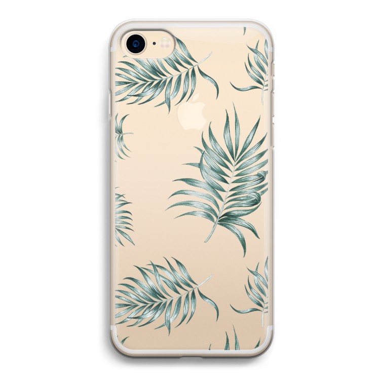 Simple leaves: iPhone 7 Transparant Hoesje