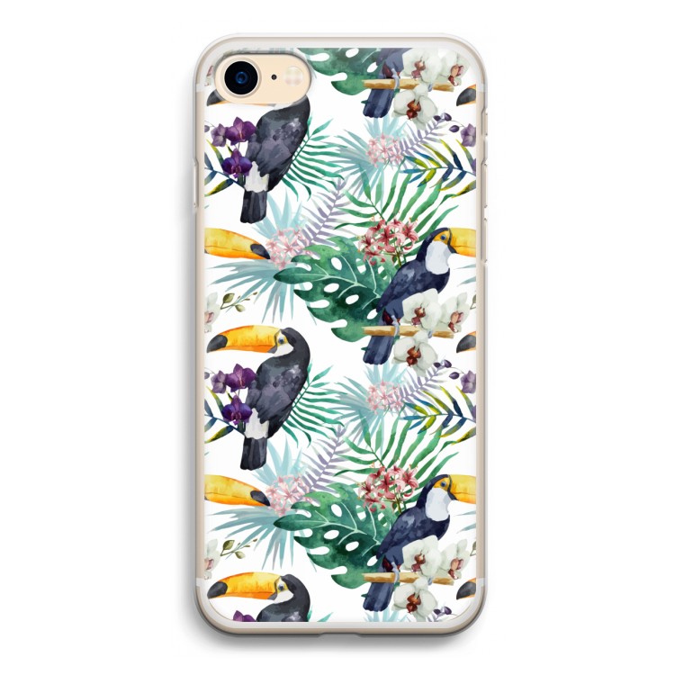 Tukans: iPhone 7 Transparant Hoesje
