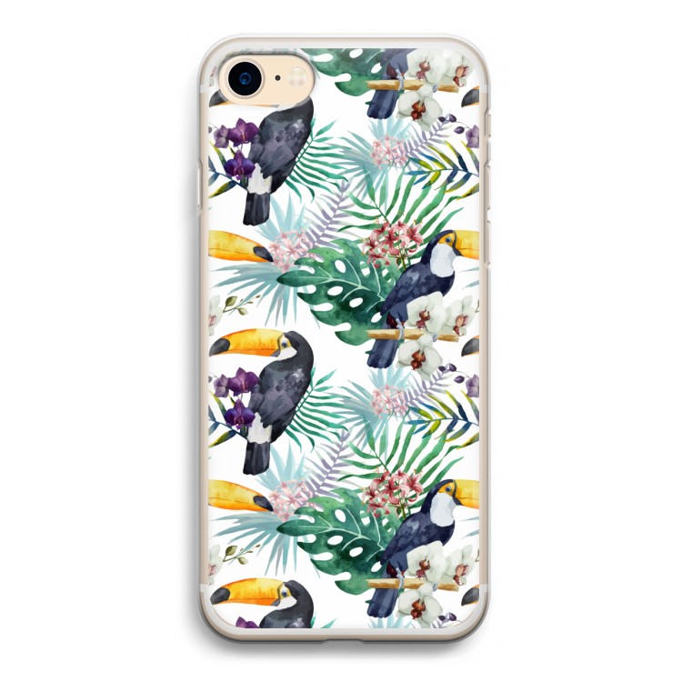 Tukans: iPhone 7 Transparant Hoesje