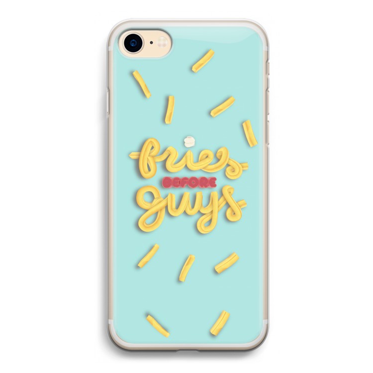 Always fries: iPhone 7 Transparant Hoesje