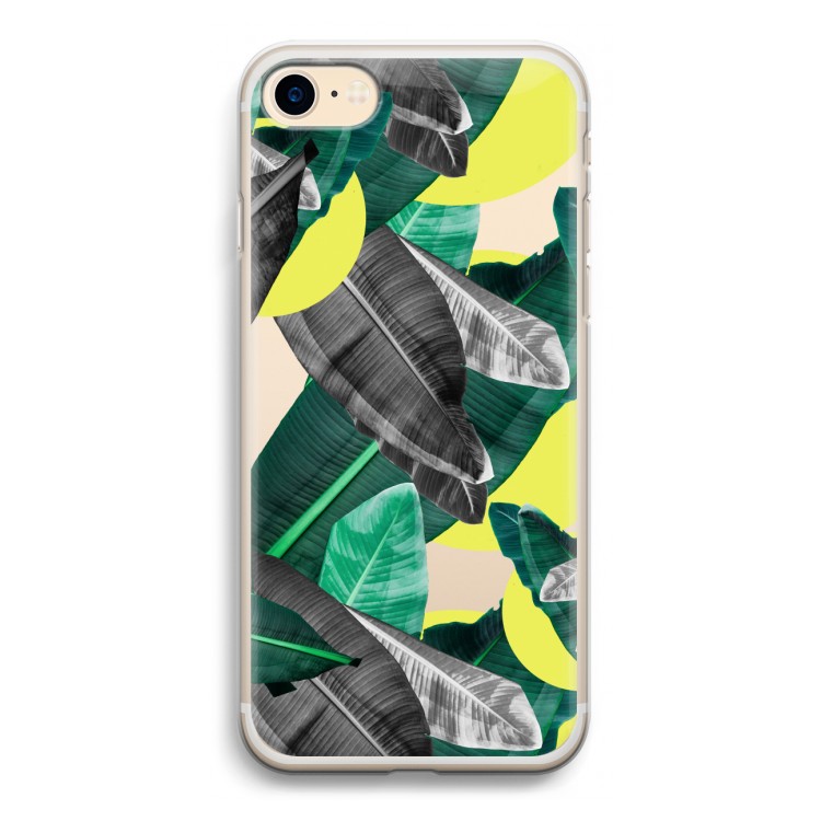 Fantasie jungle: iPhone 7 Transparant Hoesje